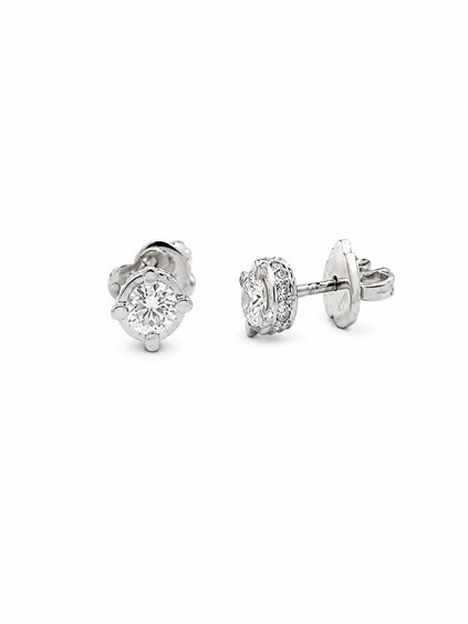 Orecchini Recarlo Donna in Oro Diamante 0.42 Ct XB 828/042 - XB 828/042